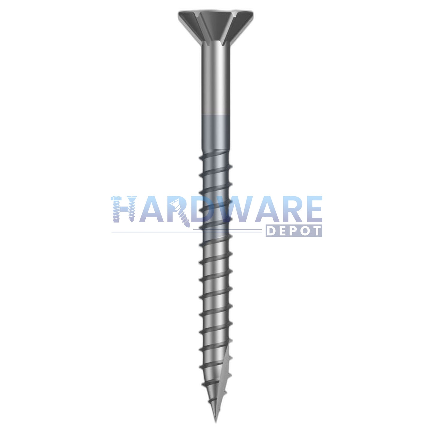 10g X 50mm T17 Countersunk Self-Embed Decking Screw SS304 Square Drive 1000 Pack