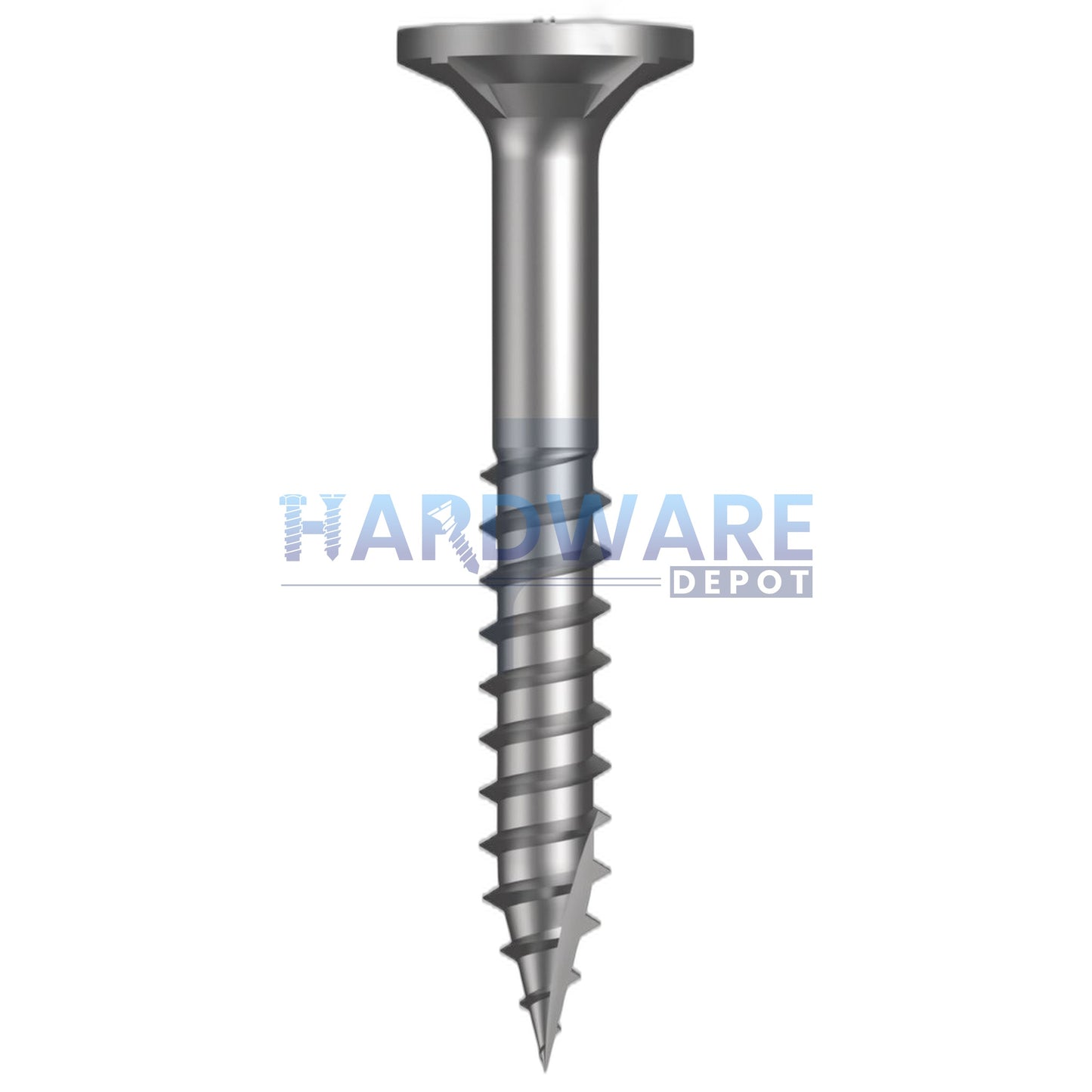 14g X 50mm T17 Bugle Ribbed Batten Screw Galvanised C4 Internal Hex 1000 Pack