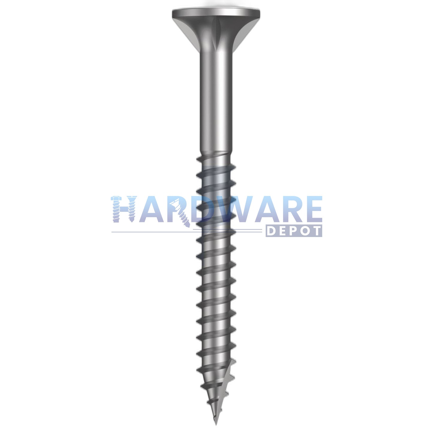 14g X 65mm T17 Bugle Ribbed Batten Screw SS304 Internal Hex 500 Pack