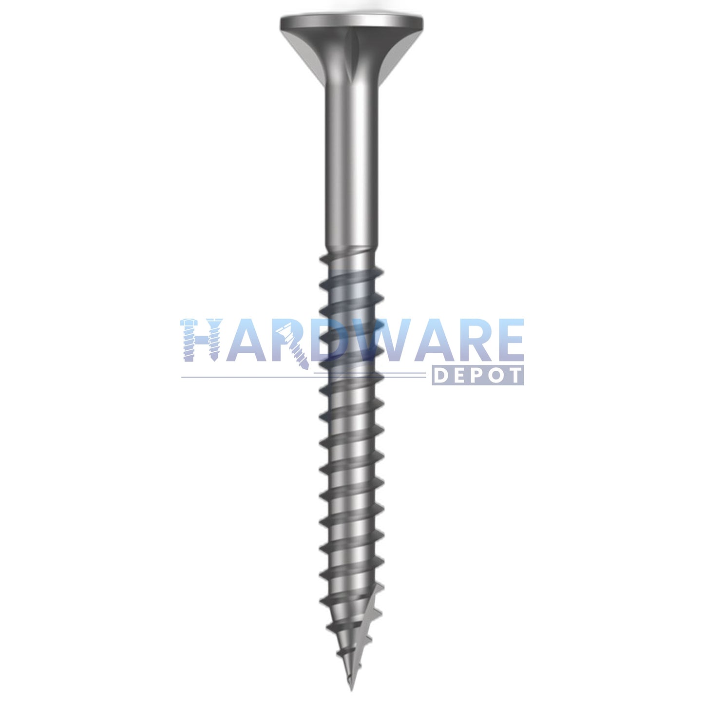 14g X 65mm T17 Bugle Ribbed Batten Screw SS316 Internal Hex 500 Pack