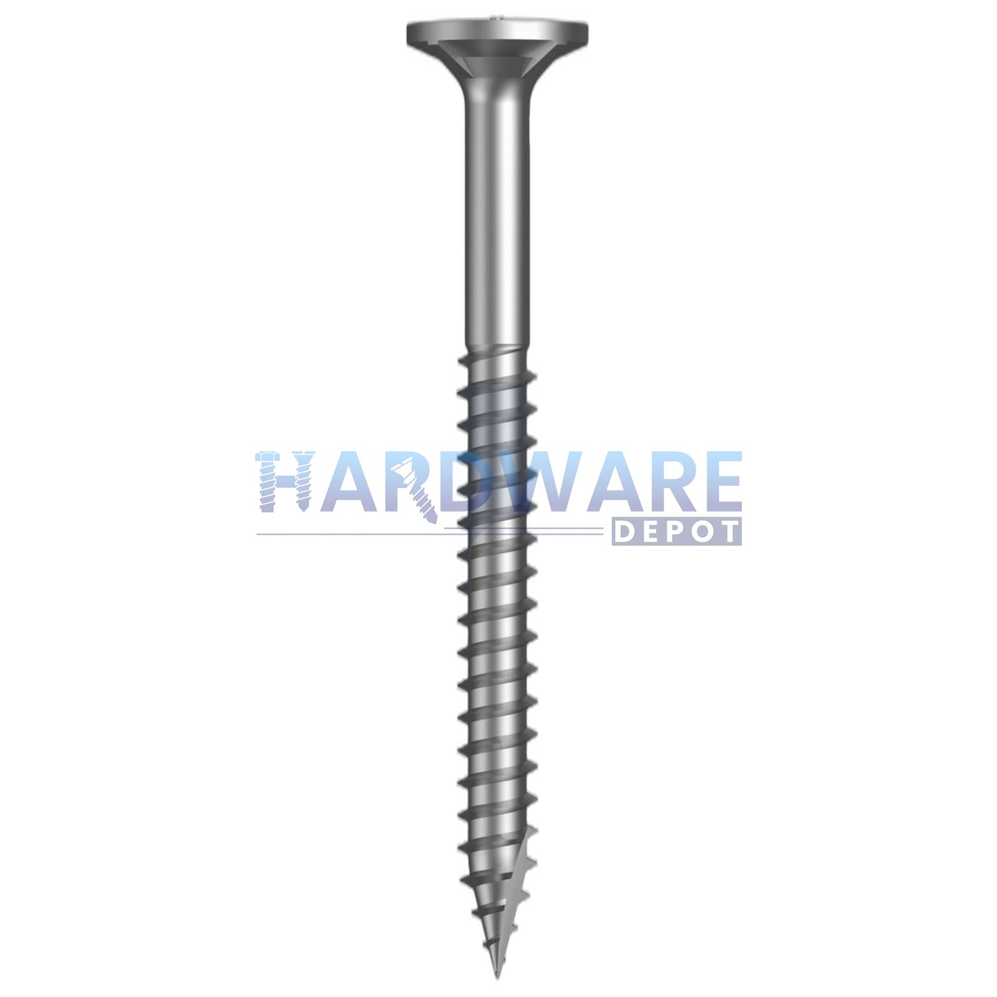 14g X 75mm T17 Bugle Ribbed Batten Screw Galvanised C4 Internal Hex 500 Pack