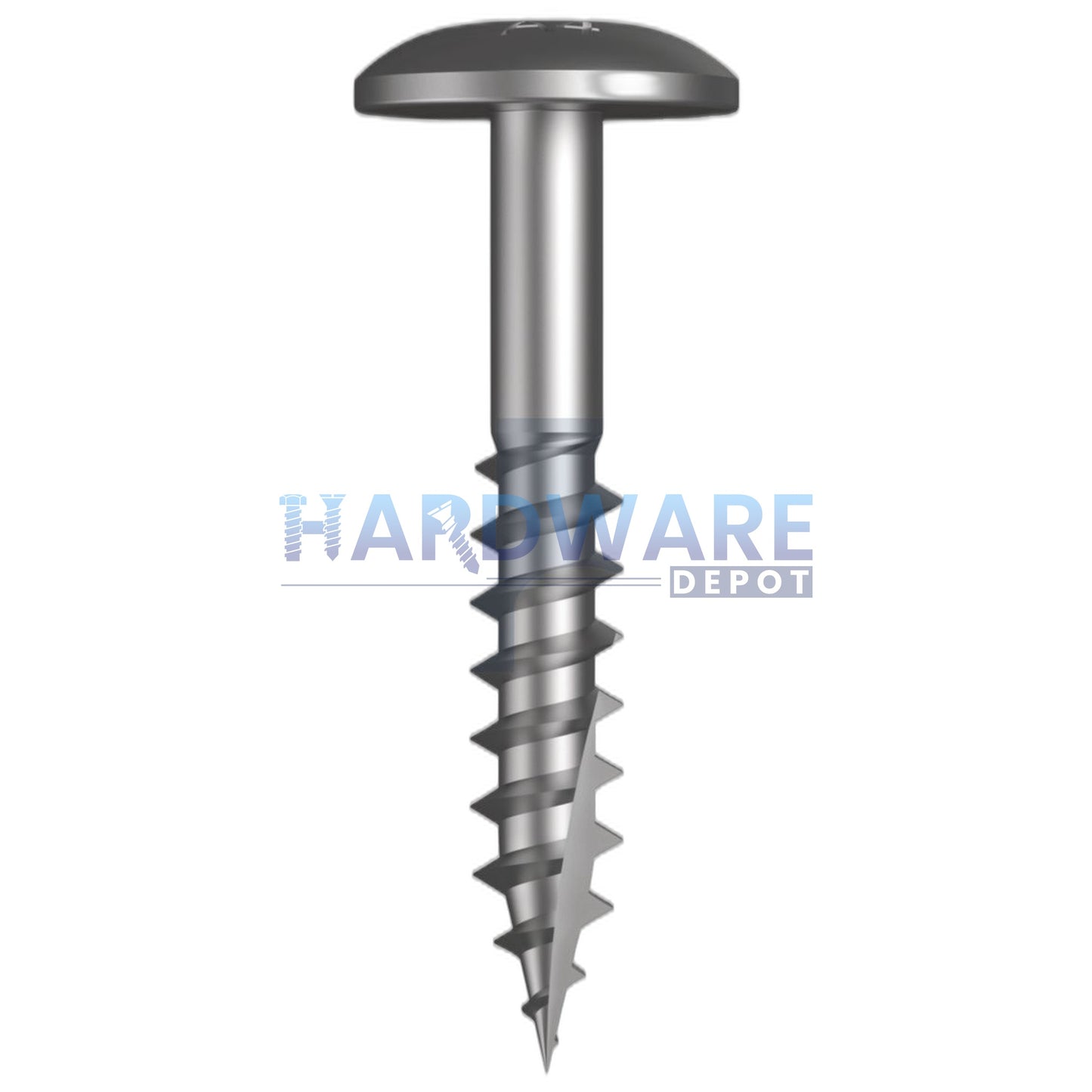 10g X 30mm T17 Button Screw SS316 Square Drive 1000 Pack