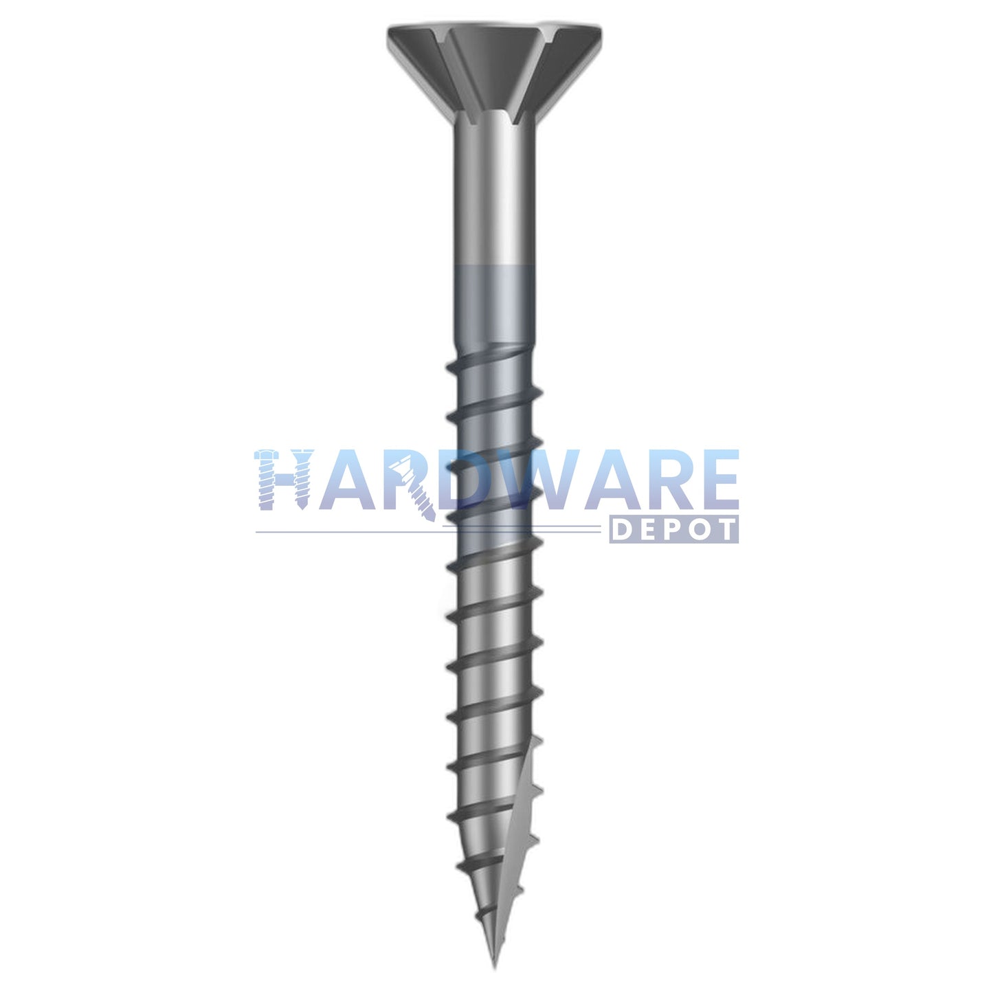 10g X 40mm T17 Countersunk Self-Embed Decking Screw SS304 Square Drive 1000 Pack