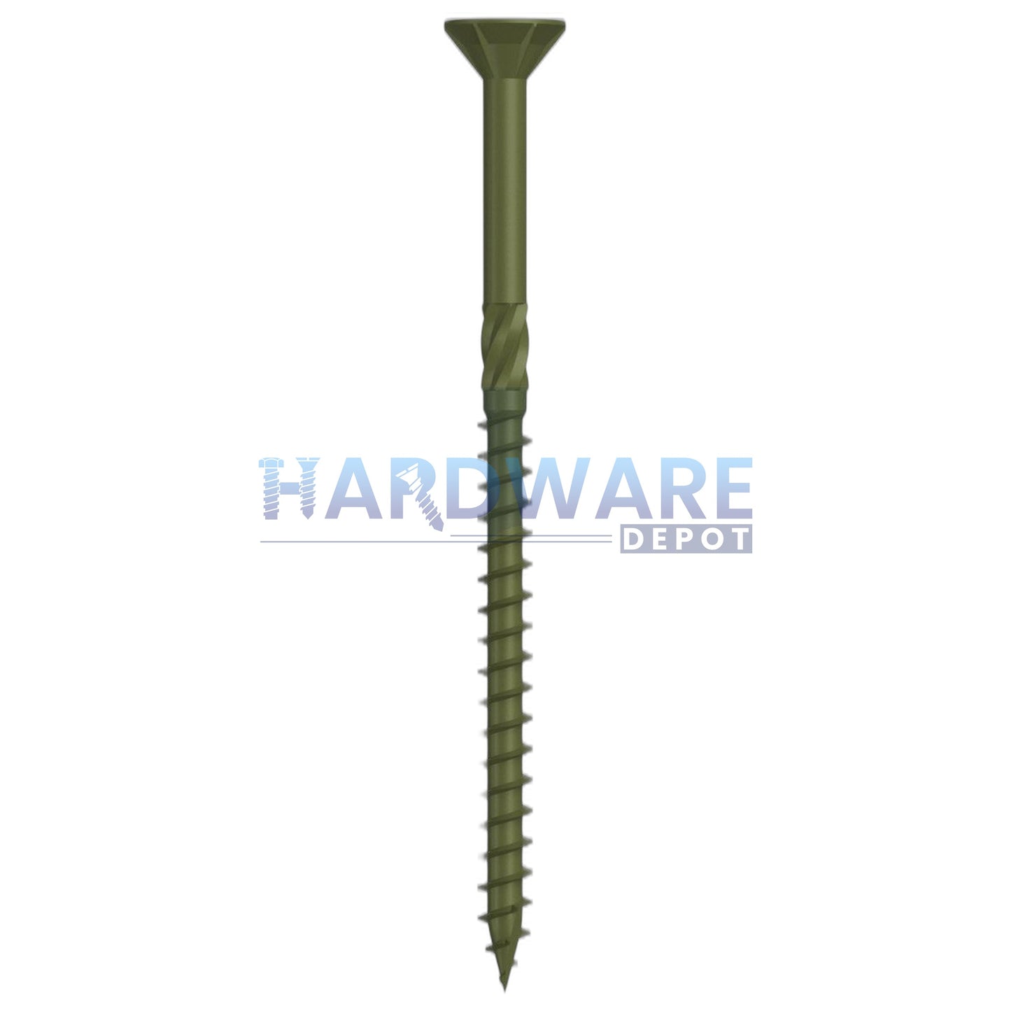 12g X 100mm T17 Countersunk Screw Treated Pine Torx Drive 200 Pack