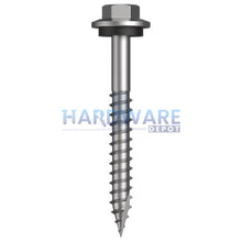 12g X 50mm T17 Hex Flange with Seal Roofing Screw +  Washer SS316 External Hex 1000 Pack