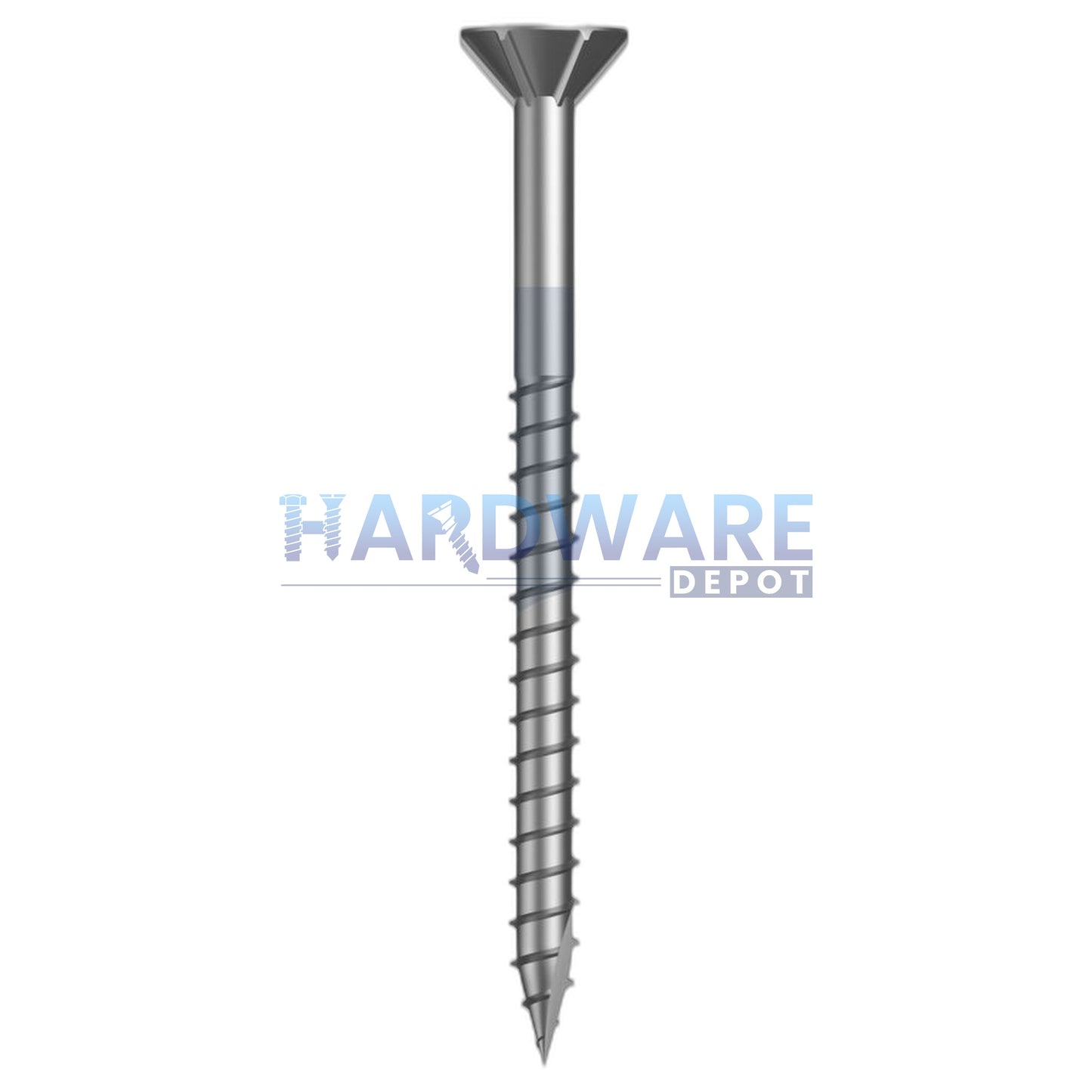 12g X 65mm T17 Countersunk Self-Embed Decking Screw SS304 Square Drive 500 Pack