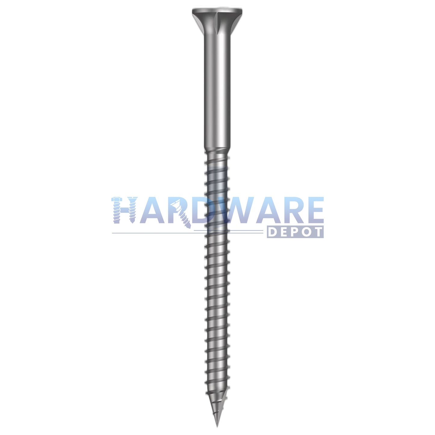 14g X 100mm T17 Bugle Ribbed Batten Screw SS316 Square Drive 50 Pack