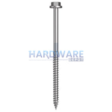 14g X 115mm T17 Hex Flange Roofing Screw + Shankguard Galvanised C4 External Hex Drive 250 Pack