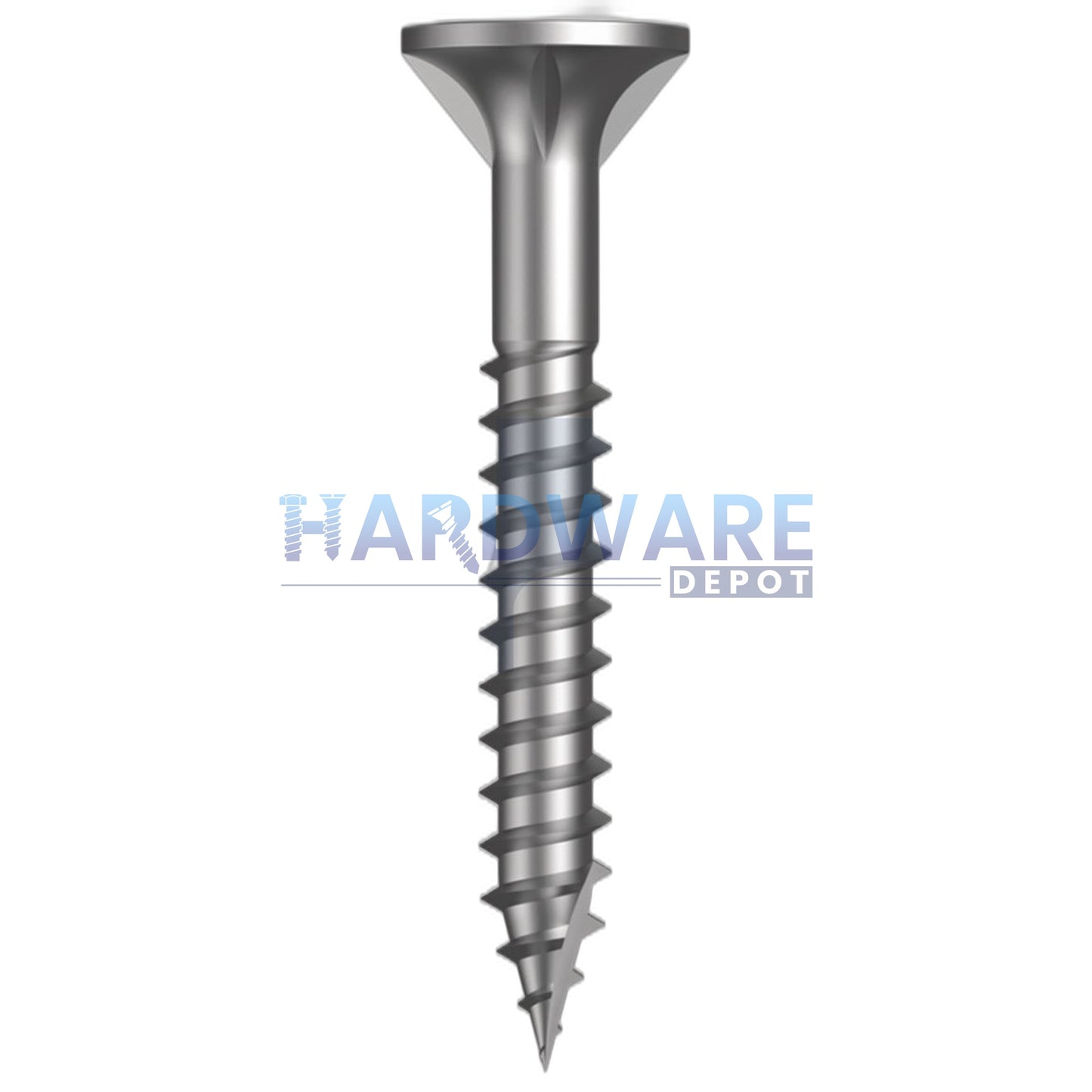 14g X 125mm T17 Bugle Ribbed Batten Screw SS316 Internal Hex 250 Pack