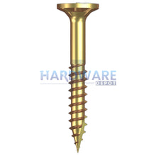 14g X 50mm T17 Bugle Ribbed Batten Screw Zinc Yellow Internal Hex 500 Pack