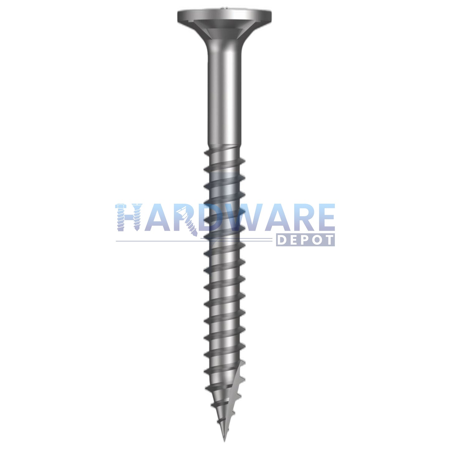 14g X 65mm T17 Bugle Ribbed Batten Screw Galvanised C4 Internal Hex 500 Pack