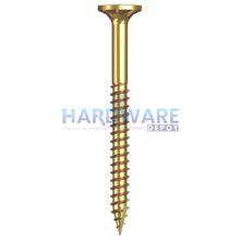 14g X 75mm T17 Bugle Ribbed Batten Screw Zinc Yellow Internal Hex 500 Pack