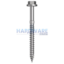 14g X 75mm T17 Hex Flange Roofing Screw + Shankguard Galvanised C4 External Hex Drive 500 Pack