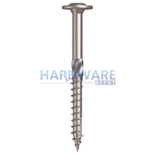 16g X 75mm T17 Large Washer Button Screw Galvanised C3 External Hex Drive 250 Pack