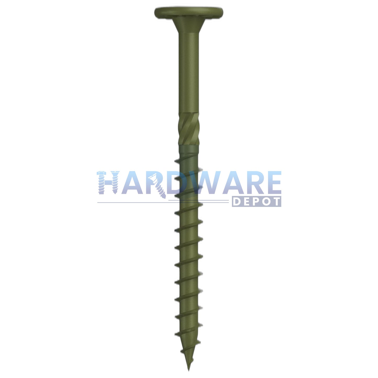 18g X 100mm T17 Washer Flat Screw Treated Pine Torx Drive 250 Pack