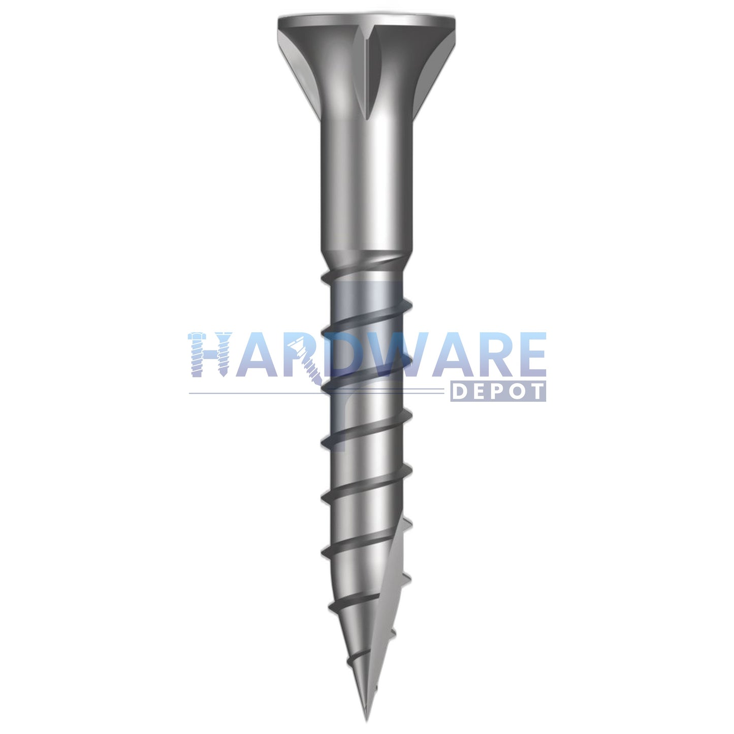 8g X 32mm T17 Bugle Ribbed Batten Screw SS316 Square Drive 100 Pack