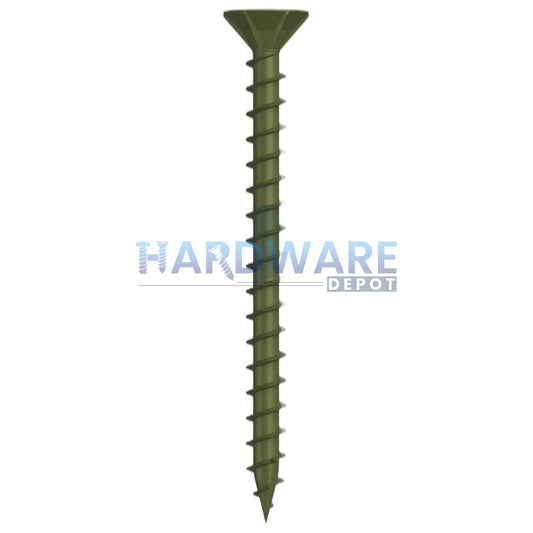 8g X 57mm T17 Countersunk Screw Treated Pine Torx Drive 500 Pack